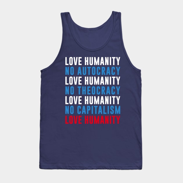 Love Humanity Tank Top by lilmousepunk